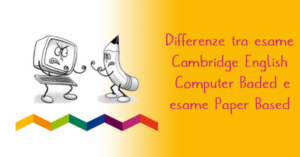Differenze tra esame computer based e paperbased